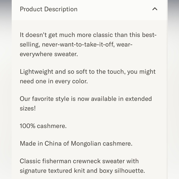 Jenni Kayne cashmere fisherman sweater - Picture 4 of 10